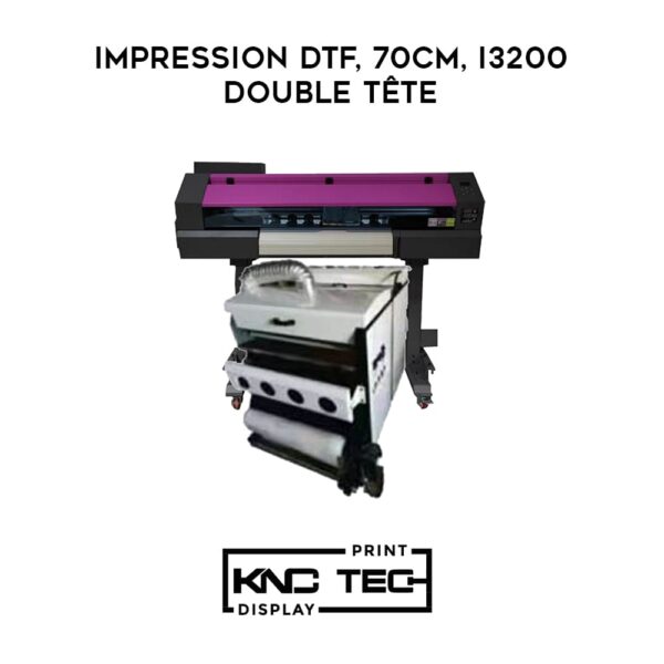 IMPRESSION DTF, 70CM, I3200 DOUBLE TÊTE - SonPoo