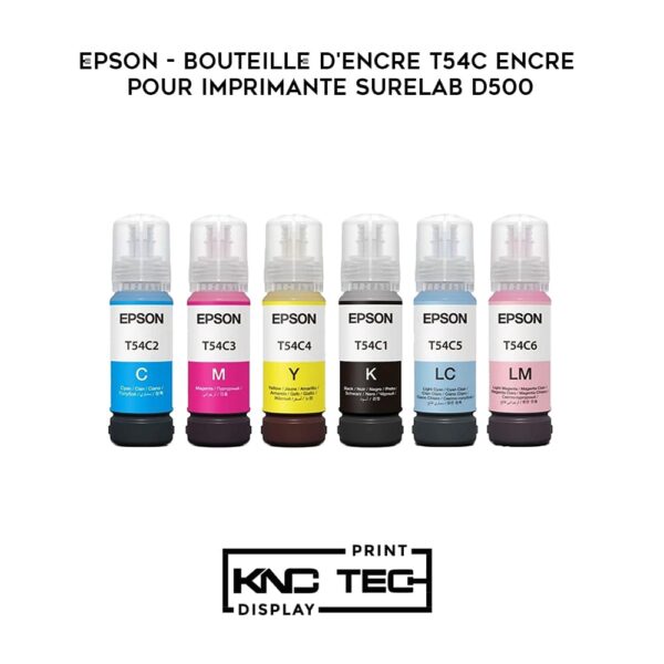 EPSON - BOUTEILLE D'ENCRE T54C ENCRE POUR IMPRIMANTE SURELAB D500