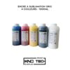 Encre de Sublimation à Base d'Eau Pour Oric 4 Couleurs 1000ML