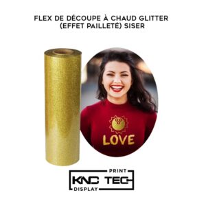 FLEX DE DÉCOUPE À CHAUD GLITTER (EFFET PAILLETÉ) SISER