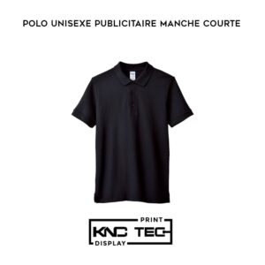POLO UNISEXE PUBLICITAIRE MANCHE COURTE