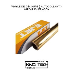 ROULEAU VINYLE DE DÉCOUPE ( AUTOCOLLANT) MIROIR E-JET 60CM