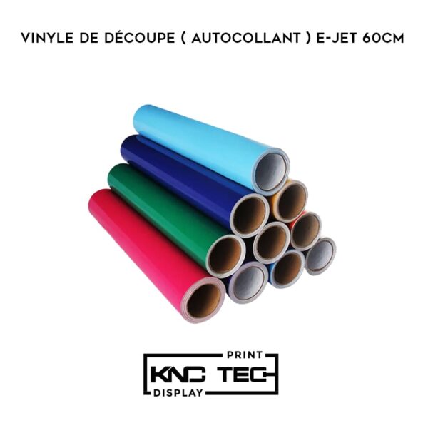 VINYLE DE DÉCOUPE ( AUTOCOLLANT) E-JET 60CM