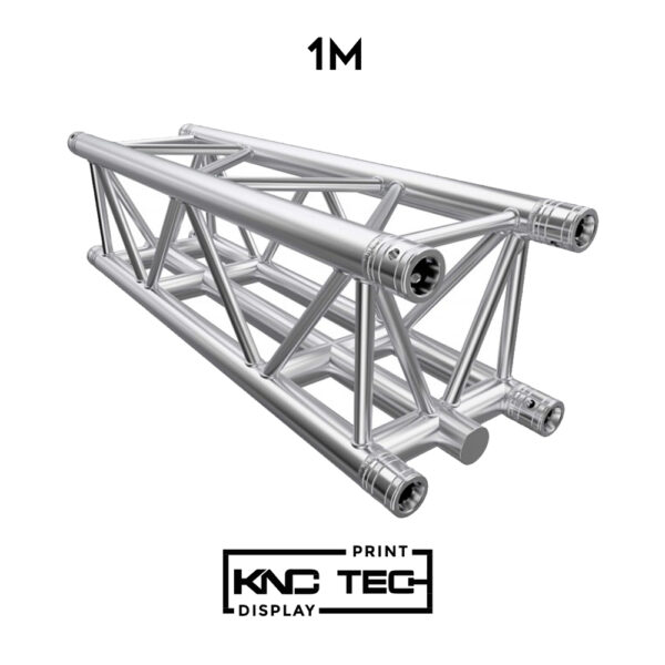 Structure aluminum 4mm carré 1m