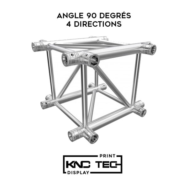 ANGLE 90 DEGRÉS 4 DIRECTIONS