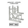 ANGLE 90° - 4 POINTS 2 DIRECTIONS