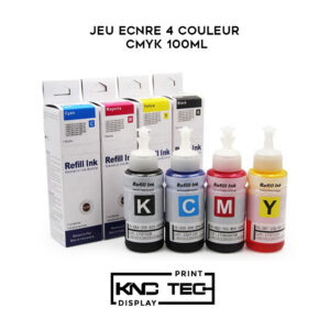 Jeu ecnre 4 couleur cmyk 100ml