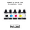 Ocbestjet encre à uv 5 COULEURS - 250ML