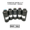 Ocbestjet encre à uv 5 couleurs - 1000ml