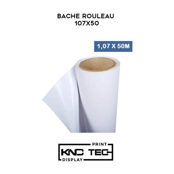 Bâche laminée imprimable 440 g/m² mate solvant et eco-solvant 1,07m x 50m