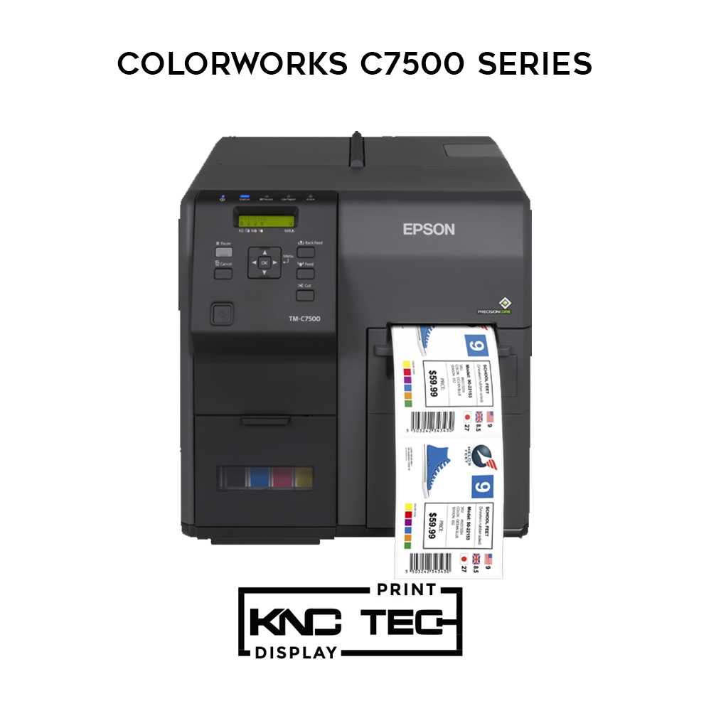 Epson – ColorWorks C7500 Imprimante d’étiquettes jet d'encre - KNC Tech