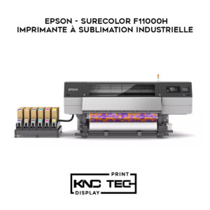 Epson SureColor SC-F11000H imprimante industrielle à sublimation de 76 pouces (195 cm) avec rouleau Jumbo en option